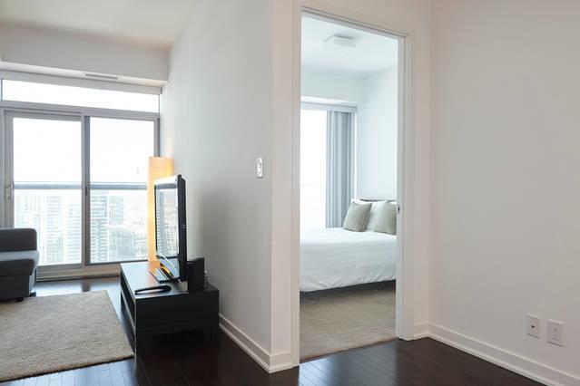 Condo Downtown, Cn Tower, Financial District Toronto Zimmer foto